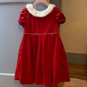 Max Studio Red Dress with White Trim